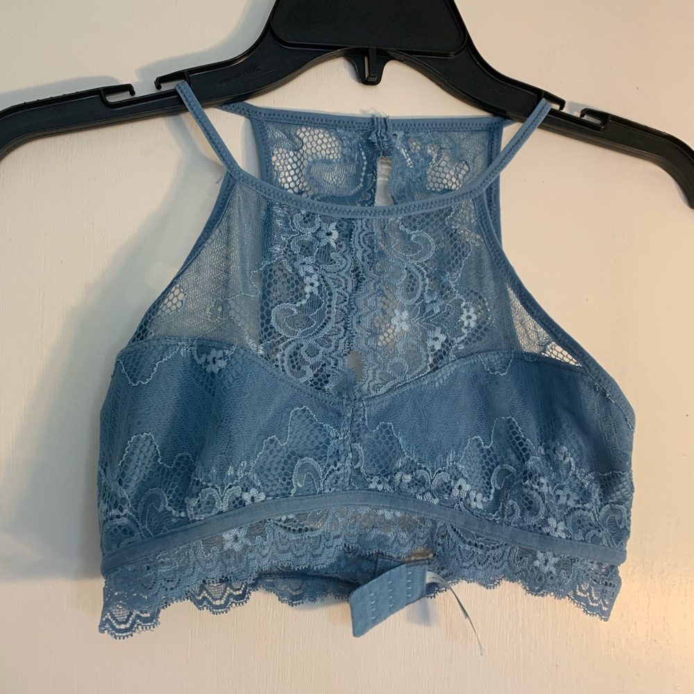 Blue bra